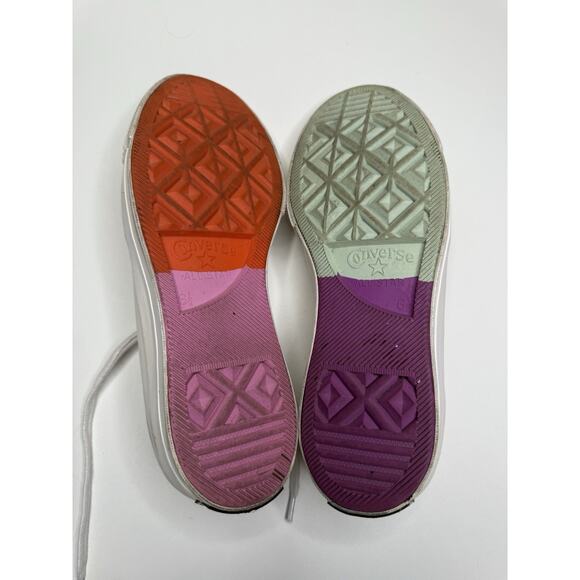 Converse x Chinatown Market Chuck OX Sneaker Unisex Womens 8.5 Canvas Multi Low - Picture 9 of 11